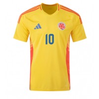 Dres Kolumbia James Rodriguez #10 Domáci Copa America 2024 Krátky Rukáv